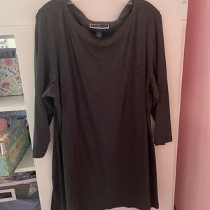 Karen Scott 3/4 sleeve blouse